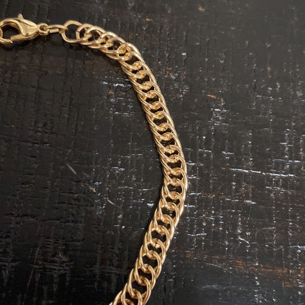 NWOT Gold Tone Anklet Bracelet! - Picture 4 of 4